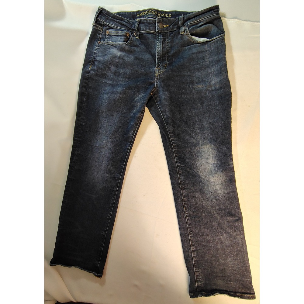 American Eagle Extreme‎ Flex 4 Mens Dark Wash Blue Denim Jeans 36x30 Stretch